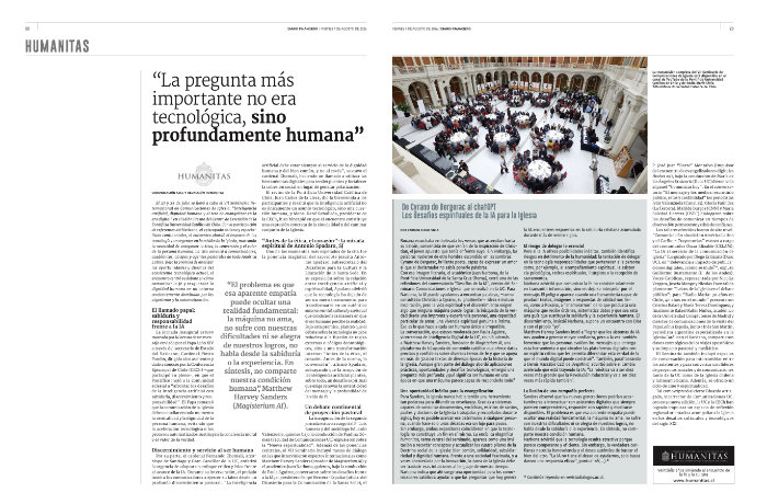 Humanitas en Diario Financiero, 7 de agosto de 2026.